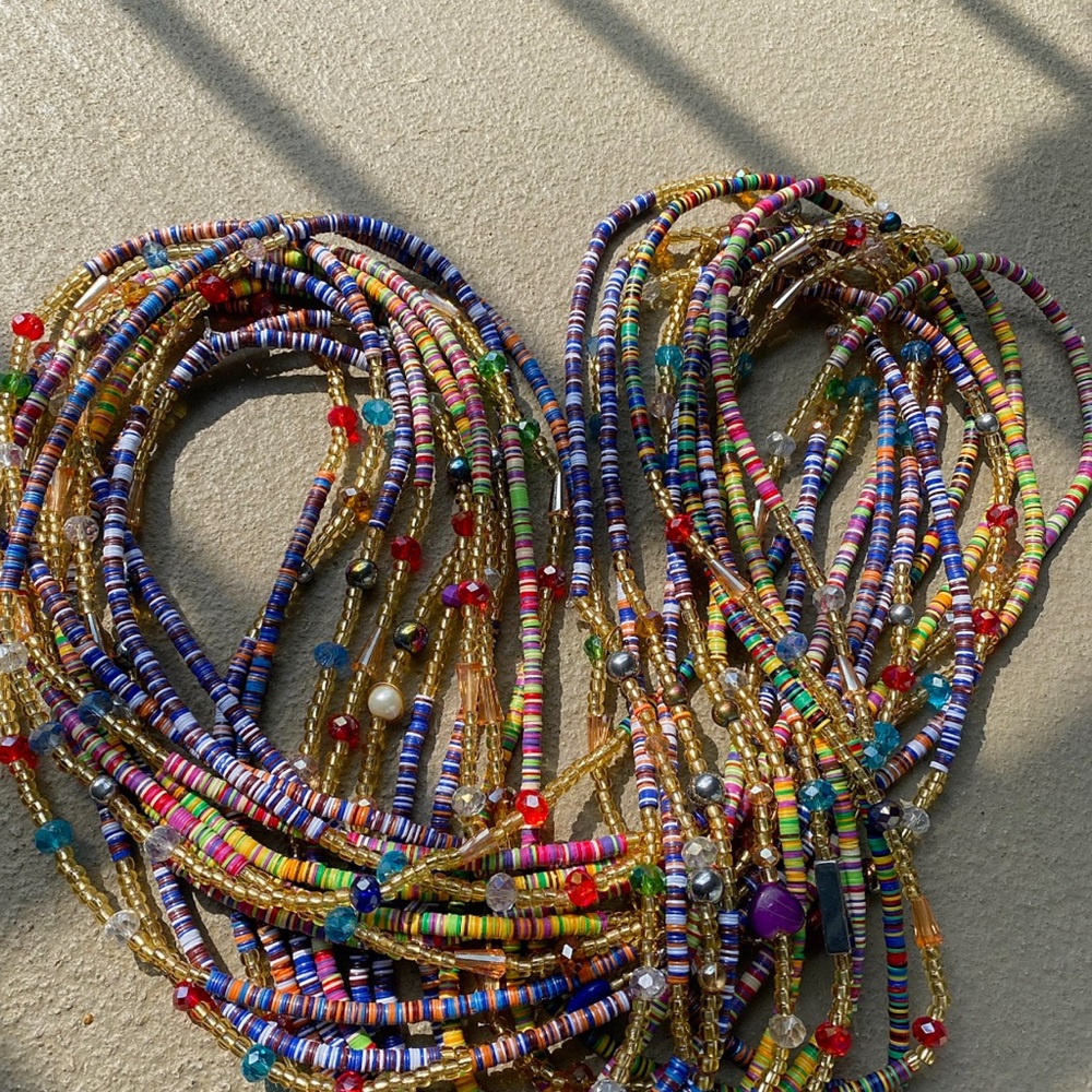 African Waist beads